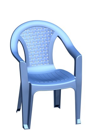 Plastic Chair Blue